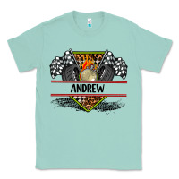 Seafoam custom name race flag and race equipment Classic Tee - AdoDesignShop