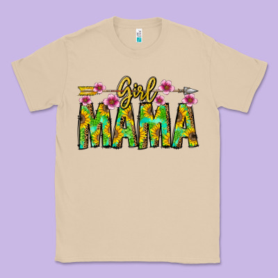 Girl Mama Classic Tee Designed By Cowhidedigitalart