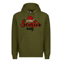 Army Green Santa Baby Premium Hoodie - Bettercallsaul