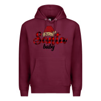 Burgundy Santa Baby Premium Hoodie - Bettercallsaul