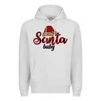 Dove Grey Santa Baby Premium Hoodie - Bettercallsaul