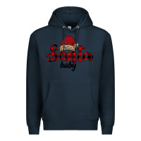 Navy Santa Baby Premium Hoodie - Bettercallsaul