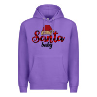 Purple Santa Baby Premium Hoodie - Bettercallsaul