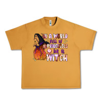 Peanut Butter in a world full of princesses be a witch Urban Heavy Tee - BundleAndBundleShop