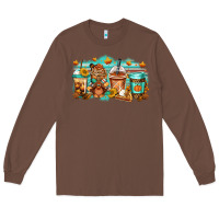 Chestnut thanksgiving coffee Long Sleeve Tee - Jasminsmagicworld