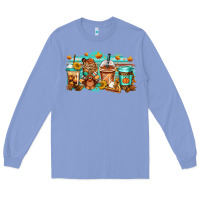 Colony Blue thanksgiving coffee Long Sleeve Tee - Jasminsmagicworld