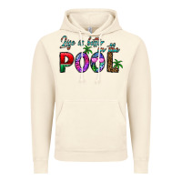 Vintage Artic life is better İn the pool Vintage Hoodie - CowhideDigitalArt