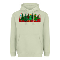 Matcha christmas trees libbey glass Heavyweight Hoodie - BundleAndBundleShop