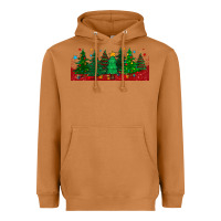 Meerkat christmas trees libbey glass Heavyweight Hoodie - BundleAndBundleShop