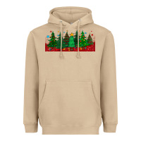 Mushroom christmas trees libbey glass Heavyweight Hoodie - BundleAndBundleShop