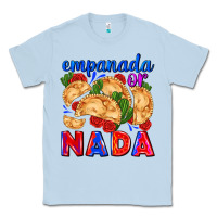 Dusty Blue empanada or nada Classic Tee - AdoDesignShop