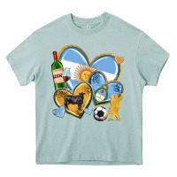 Arona argentina  hearts Heavy Core Tee - texasbilliewilder