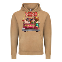 Vintage Camel valentine's day truck farm animals cupid xoxo Vintage Hoodie - FaDigitalArtStudio