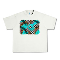 Pistachio race day turquoise background Urban Heavy Tee - AdoDesignShop