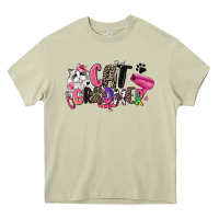 Mossy cat groomer Heavy Core Tee - Zillion Design Studio