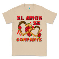 Mushroom el amor se comparte with churros Classic Tee - AdoDesignShop
