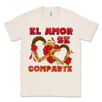 Natural el amor se comparte with churros Classic Tee - AdoDesignShop