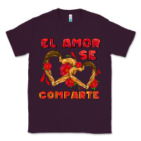 Plum el amor se comparte with churros Classic Tee - AdoDesignShop