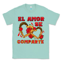 Seafoam el amor se comparte with churros Classic Tee - AdoDesignShop