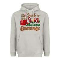 Moon Dust just a girl who loves christmas Heavyweight Hoodie - BundleAndBundleShop