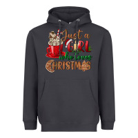 Smoke just a girl who loves christmas Heavyweight Hoodie - BundleAndBundleShop