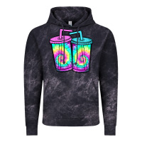 Cloud Black tie dye loaded tea Vintage Hoodie - JahusDesignShop