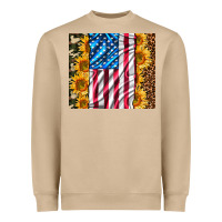 Mushroom american realistic flag Heavyweight Sweatshirt - AdoDesignShop