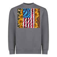 Storm american realistic flag Heavyweight Sweatshirt - AdoDesignShop
