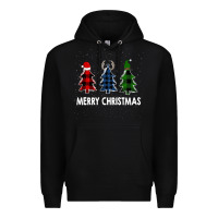 Black Merry Christmas Premium Hoodie - Bettercallsaul