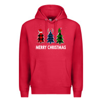 Cardinal Merry Christmas Premium Hoodie - Bettercallsaul