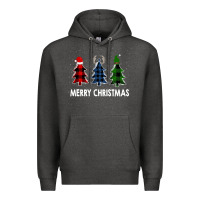 Charcoal Heather Merry Christmas Premium Hoodie - Bettercallsaul