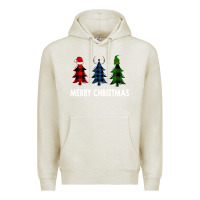 Oatmeal Heather Merry Christmas Premium Hoodie - Bettercallsaul