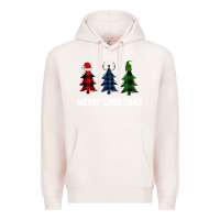 Pale Pink Merry Christmas Premium Hoodie - Bettercallsaul