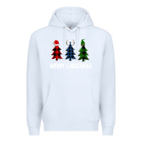 White Merry Christmas Premium Hoodie - Bettercallsaul
