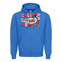 True Royal call me valentine mallard duck Zipper Hoodie - MaliasSmallBusiness