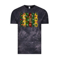 Cloud Black christmas brushstroke Vintage Tee - BundleAndBundleShop