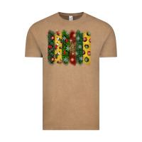Vintage Coffee christmas brushstroke Vintage Tee - BundleAndBundleShop