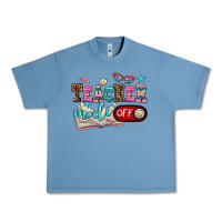 Pebble Blue teacher mode off Urban Heavy Tee - AdoDesignShop