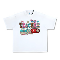 White teacher mode off Urban Heavy Tee - AdoDesignShop
