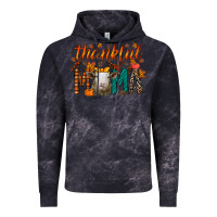 Cloud Black thankful mama sheep Vintage Hoodie - RacoonDesign