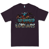 Plum the world needs more cowboys Premium Tee - Zillion Design Studio