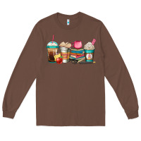 Chestnut teacher fuel coffee cups Long Sleeve Tee - Jasminsmagicworld