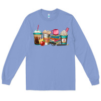 Colony Blue teacher fuel coffee cups Long Sleeve Tee - Jasminsmagicworld