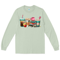 Matcha teacher fuel coffee cups Long Sleeve Tee - Jasminsmagicworld