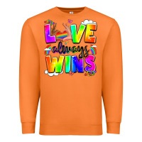 Carrot love always wins Premium Sweatshirt - LillyAllenDesigns