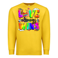 Lemon love always wins Premium Sweatshirt - LillyAllenDesigns
