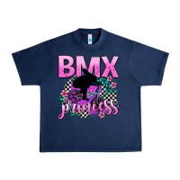 Navy bmx princess Urban Heavy Tee - AdoDesignShop