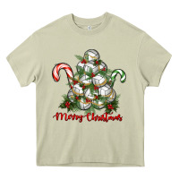 Mossy Merry Christmas Volleyball Heavy Core Tee - RanaPortraitStore