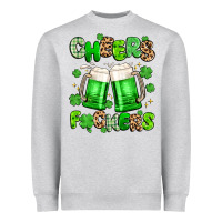 Heather Grey cheers fuckers Heavyweight Sweatshirt - Artiststas