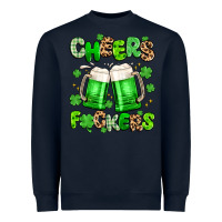 Navy cheers fuckers Heavyweight Sweatshirt - Artiststas